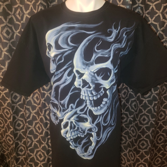 Loom | Shirts | Flaming Skulls Fruit 